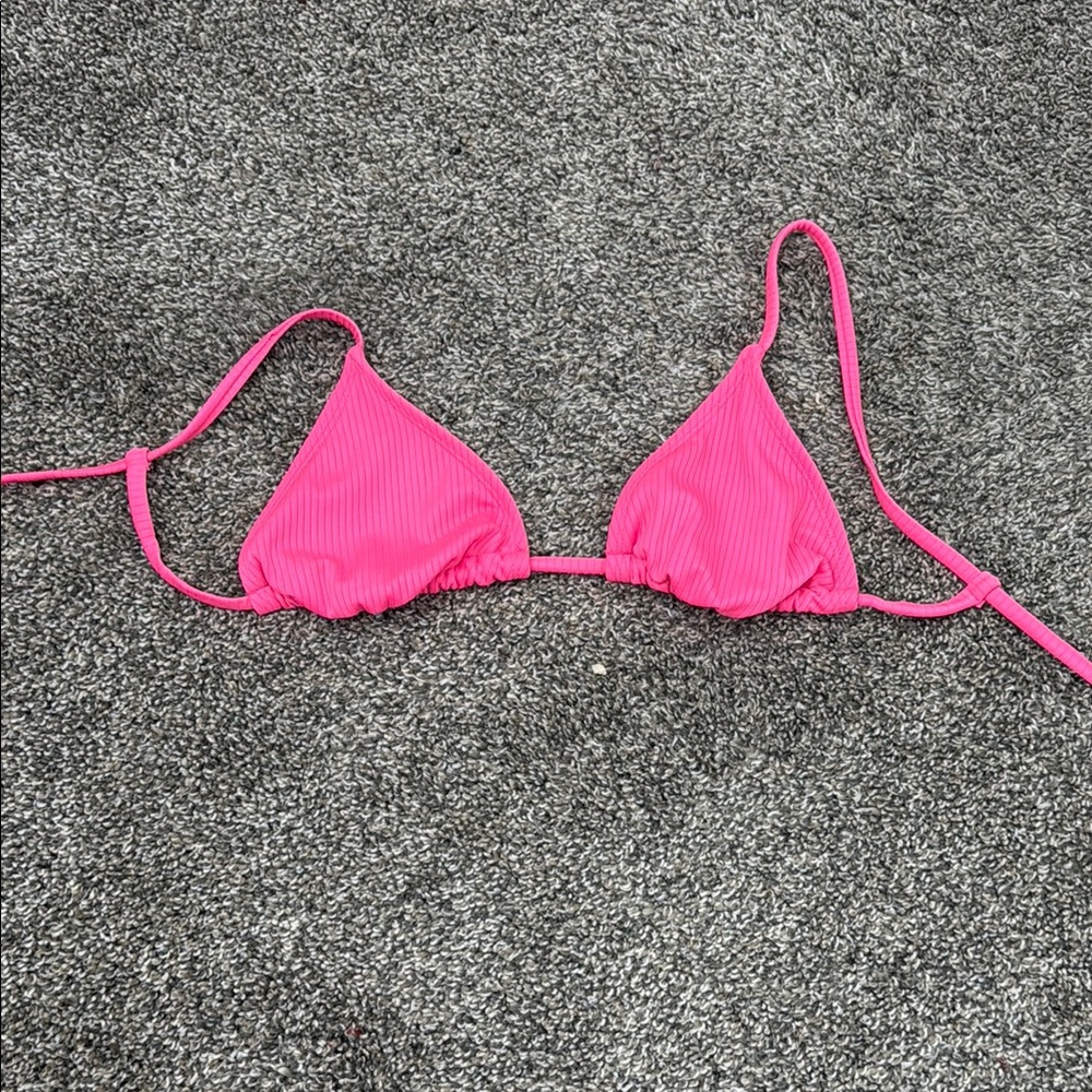Wild Fable Neon Pink Bikini Top
